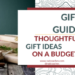 Thoughtful Gifts on a Budget