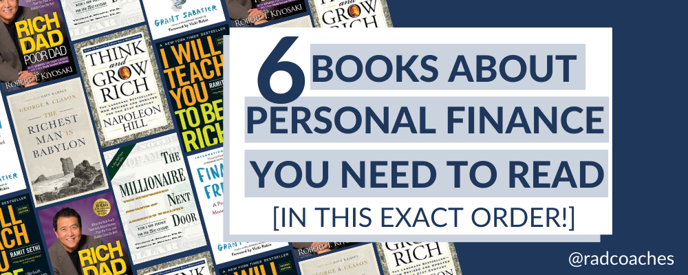 6 Books about personal finance you need to read in order - banner image