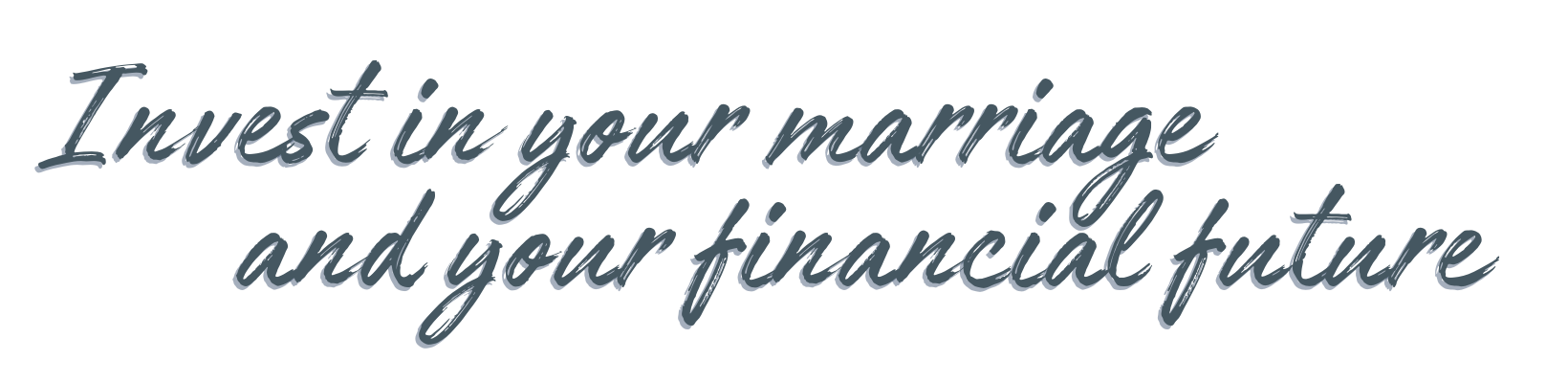 invest in your marriage and your financial future
